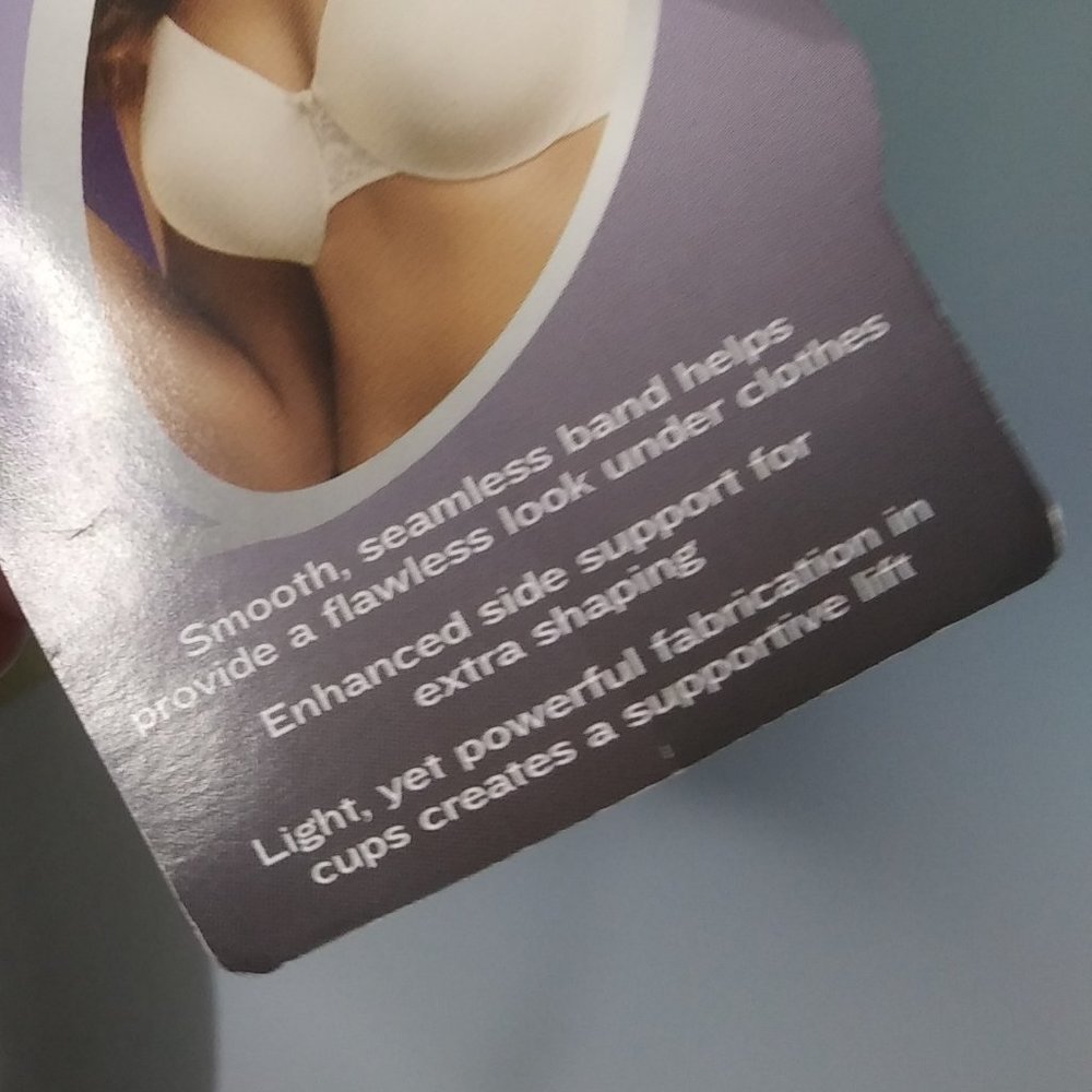 NWT Olga Bra 38D suddenly smooth side shaping - Picture 7 of 16